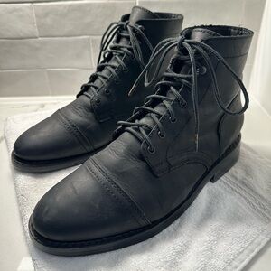 Thursday Boot Company Black Men's Lace-Up Boots